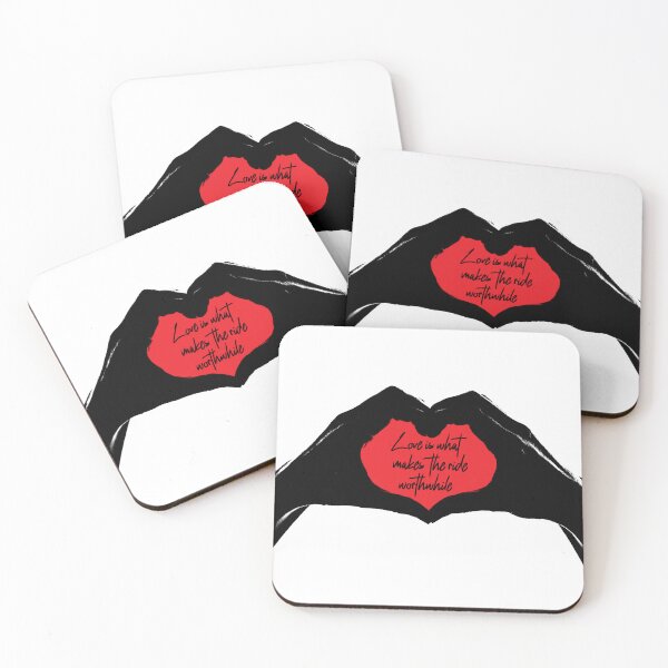 Item preview, Love is what makes the ride worthwhile designed and sold by Stribo.