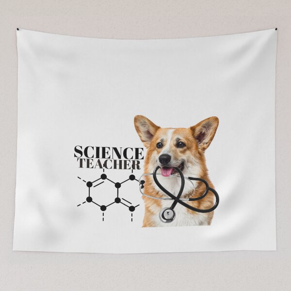 Item preview, Science Teachers Gift, Unique gift for teachers, Science Class teacher appreciation gift, Fun thank you gift, Corgi dog lover Science teacher designed and sold by TradingTeesKids.
