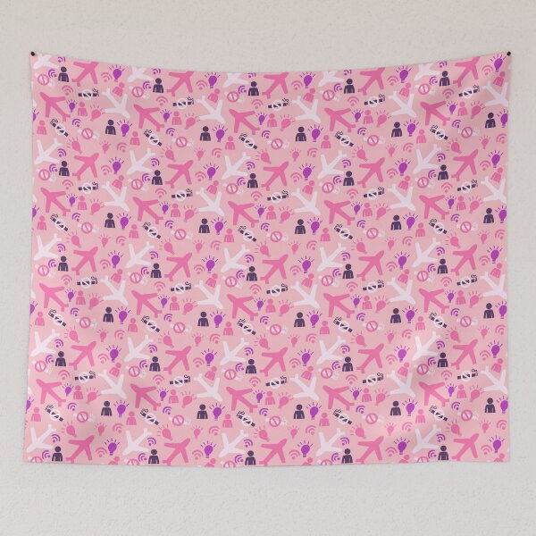 Item preview, Airplane Signs - Pink designed and sold by Booneb.