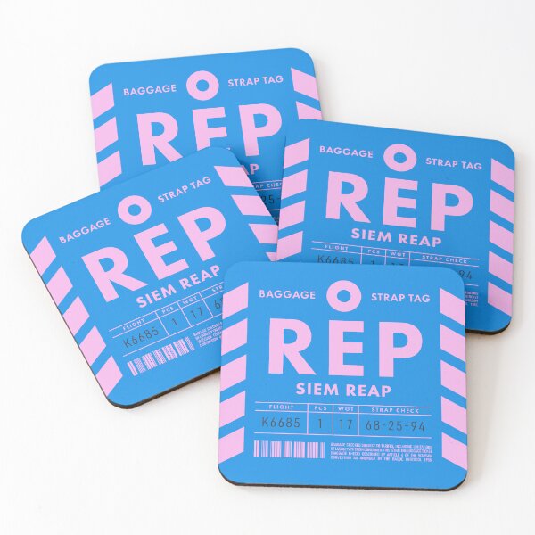 Item preview, Luggage Tag D - REP Siem Reap Cambodia designed and sold by VoodooCircus.