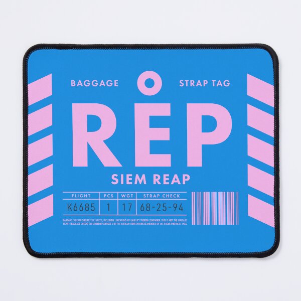 Item preview, Luggage Tag D - REP Siem Reap Cambodia designed and sold by VoodooCircus.