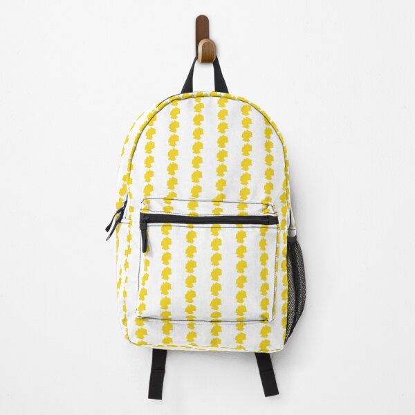 Germany map silhouette in yellow Backpack