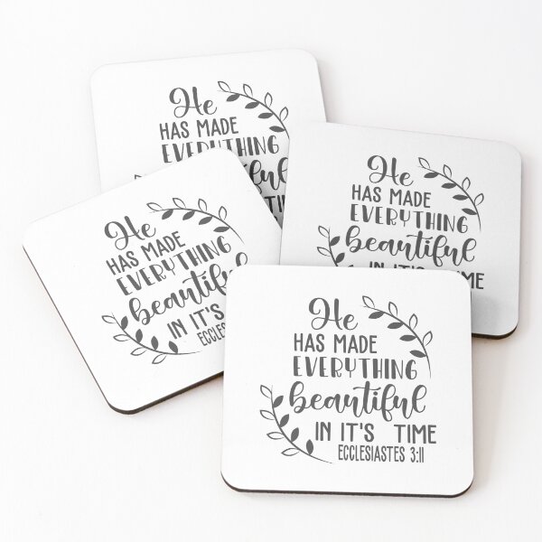 Item preview, Christian Design - He Has Made Everything Beautiful in it's Time - Ecc 3 verse 11 designed and sold by simplydesignart.