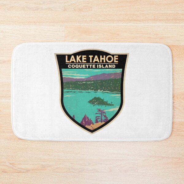 Item preview, Lake Tahoe Coquette Island Badge designed and sold by KrisSidDesigns.