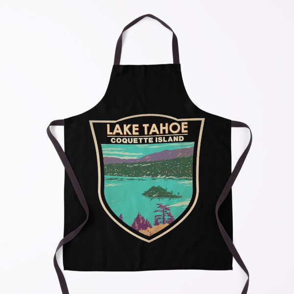 Item preview, Lake Tahoe Coquette Island Badge designed and sold by KrisSidDesigns.