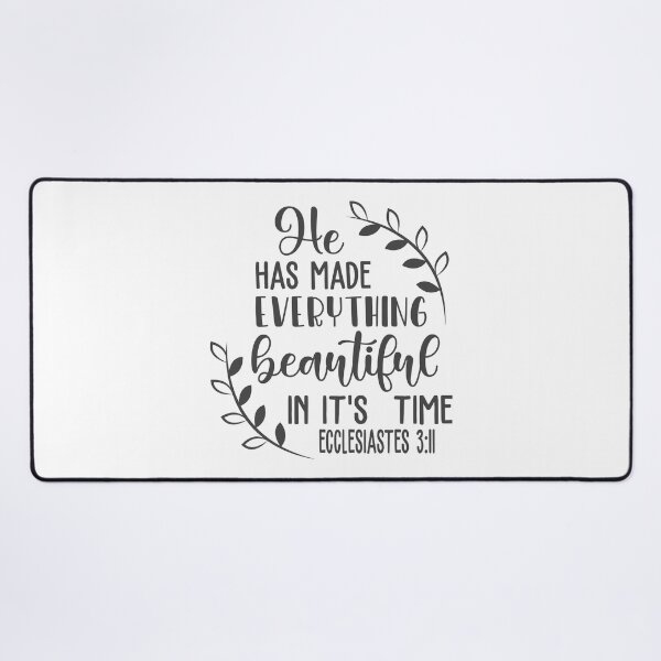 Item preview, Christian Design - He Has Made Everything Beautiful in it's Time - Ecc 3 verse 11 designed and sold by simplydesignart.