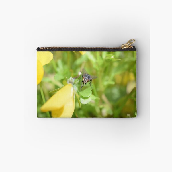 Item preview, Bluebottle fly on leaf designed and sold by JJVXPHOTOGRAPHY.