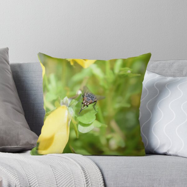 Item preview, Bluebottle fly on leaf designed and sold by JJVXPHOTOGRAPHY.