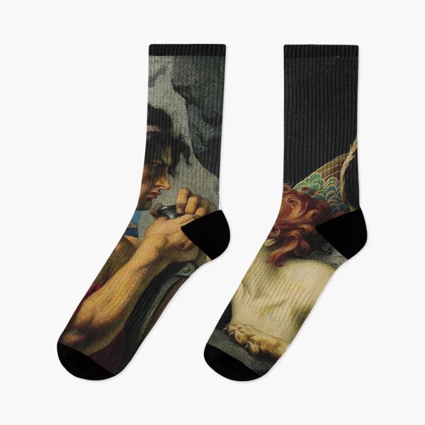 Item preview,  Oedipus and the Sphinx Oedipe et le Sphinx - François-Émile Ehrmann designed and sold by Vintage Designs +.