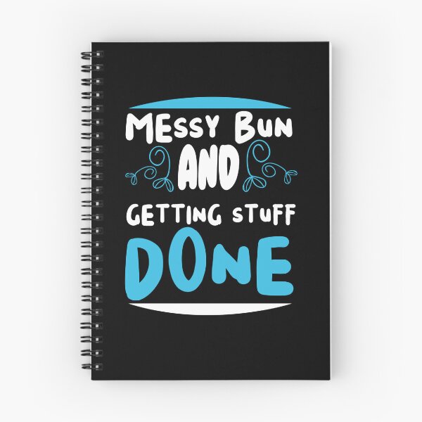 Item preview, MESSY BUN AND GETTING STUFF DONE MATCHING CLOTHES FOR HALLOWEEN OR CHRISTMAS GIFTS FOR MOTHERS designed and sold by todaytees.