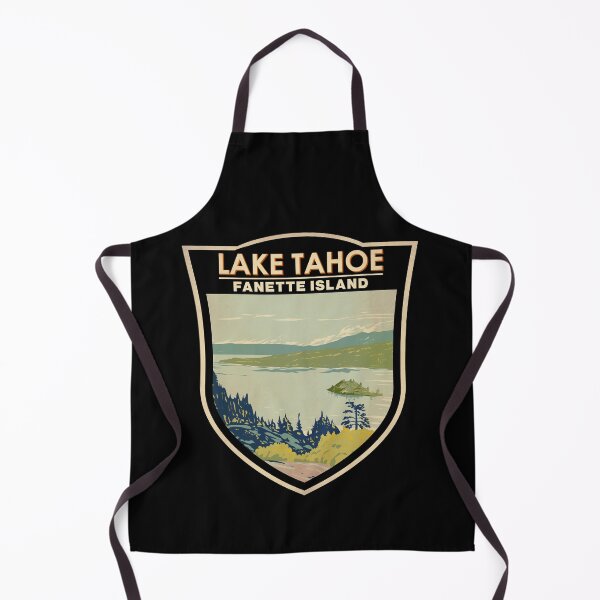 Item preview, Lake Tahoe Fannette Island Badge designed and sold by KrisSidDesigns.