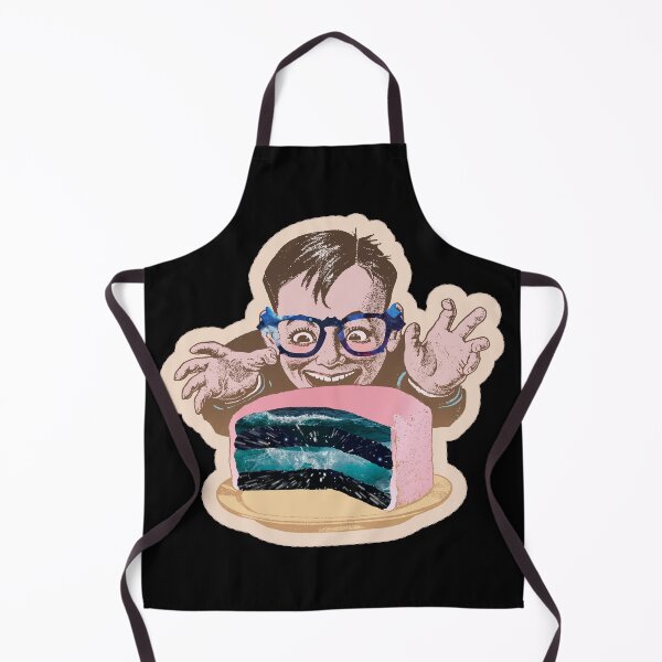 Item preview, Happy Kid with Space Cake - Tidal Wave from Space Design for Cool Children T-shirts and other accessories designed and sold by Ridiculam Toga.