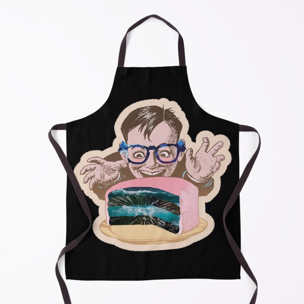 Item preview, Happy Kid with Space Cake - Tidal Wave from Space Design for Cool Children T-shirts and other accessories designed and sold by Ridiculam Toga.