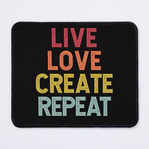 Artikelvorschau, Distressed Live Love Create Wiederholung entworfen und verkauft von PeachesMommy.