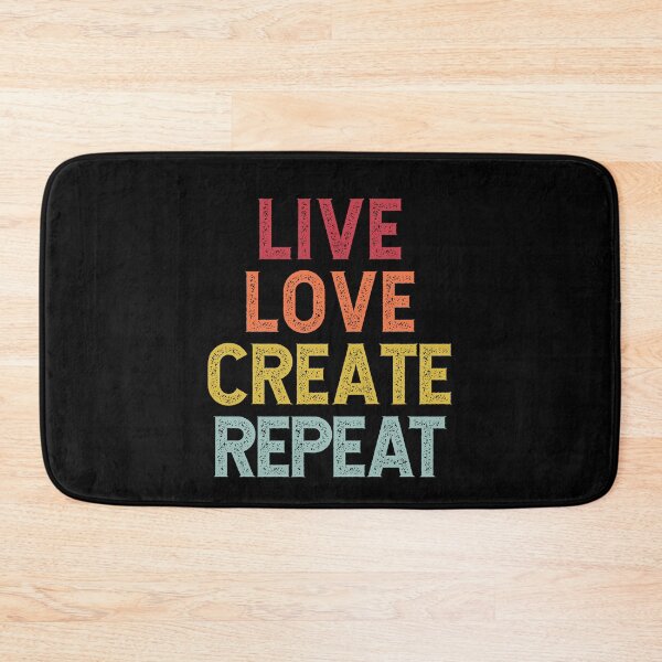 Item preview, Distressed Live Love Create Repeat  designed and sold by PeachesMommy.