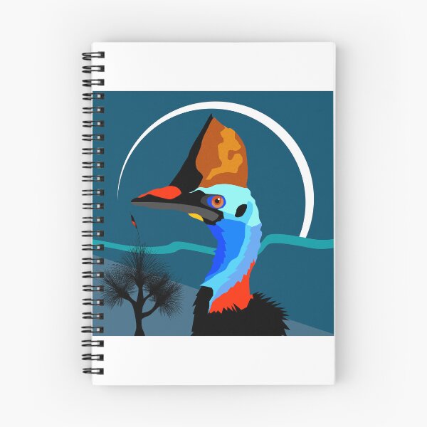 Item preview, Icon From a Land DownUnder 12. Cassowary. designed and sold by Graham Colton.