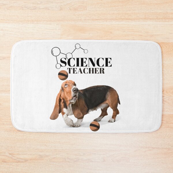 Item preview,  Science Teachers Gift, Unique gift for teachers, Science Class teacher appreciation gift, Fun thank you gift, Basset Hound dog lover Science teacher designed and sold by TradingTeesKids.