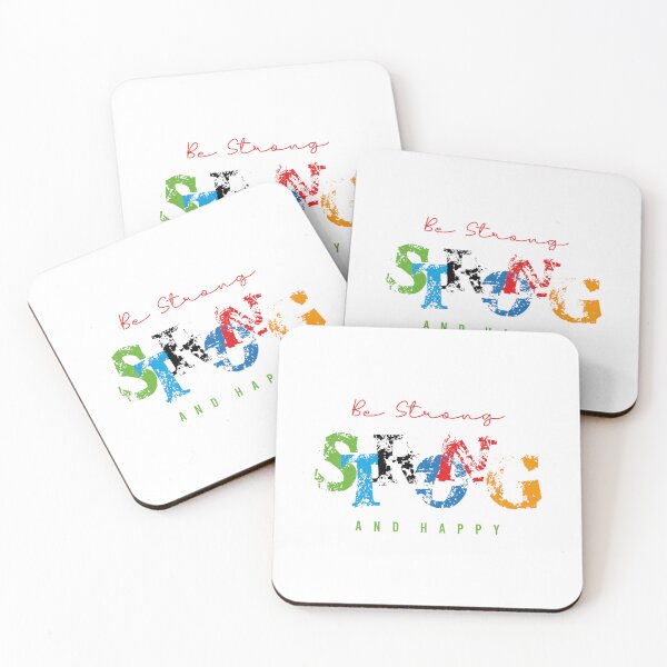 Item preview, Be Strong And Happy - Insightful Quote designed and sold by Bend-The-Trendd.