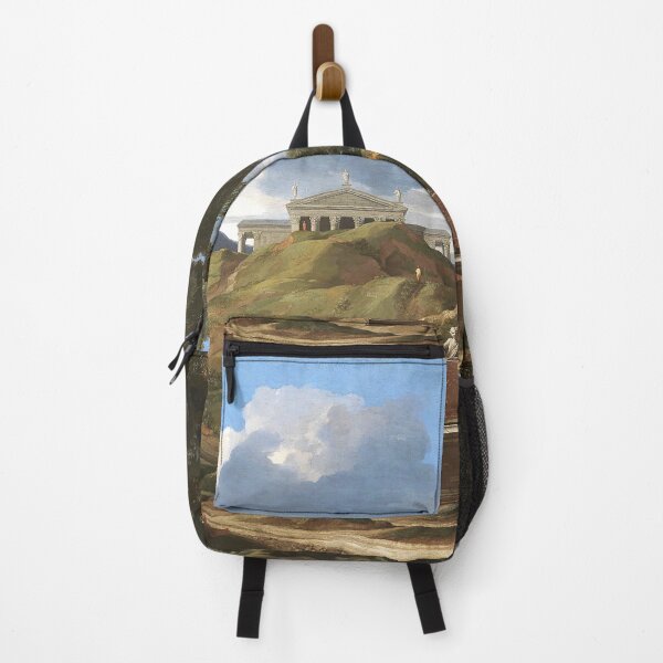Item preview, Landscape with the ancient tomb and two figures. Nicolas Poussin designed and sold by OldTimeArt.