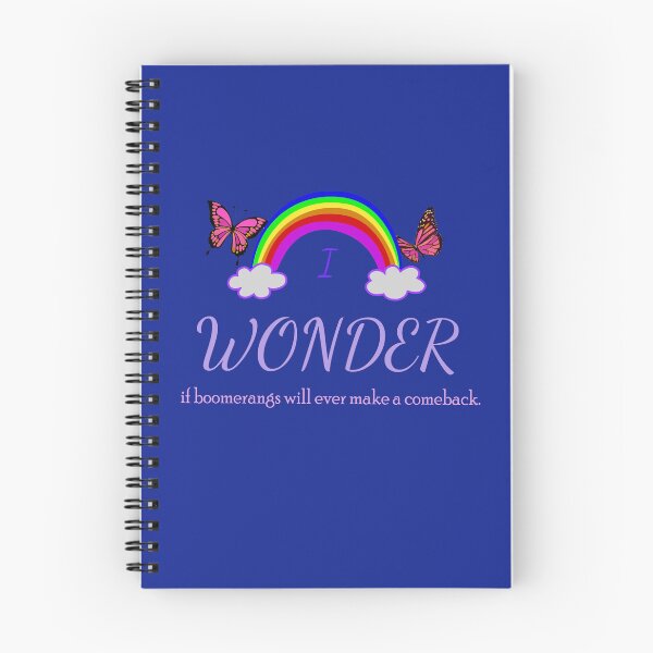 Item preview, I Wonder if Boomerangs Will Ever Make a Comeback designed and sold by Karen Simon.