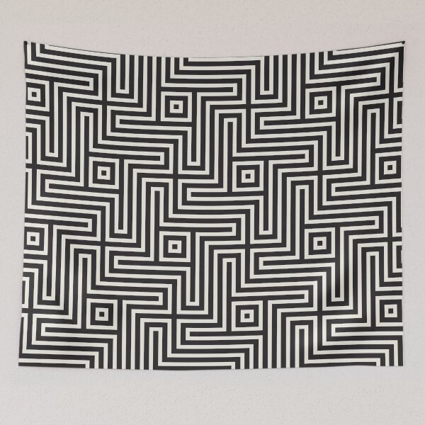 Item preview, Maze pattern designed and sold by onemoremask.