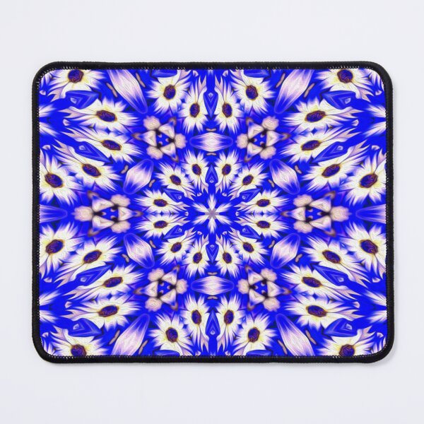 Item preview, Blue and white flower pattern designed and sold by Patternflower.