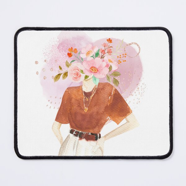 Item preview, Mysterious Floral Woman Flowers designed and sold by Sagittarius-Lin.