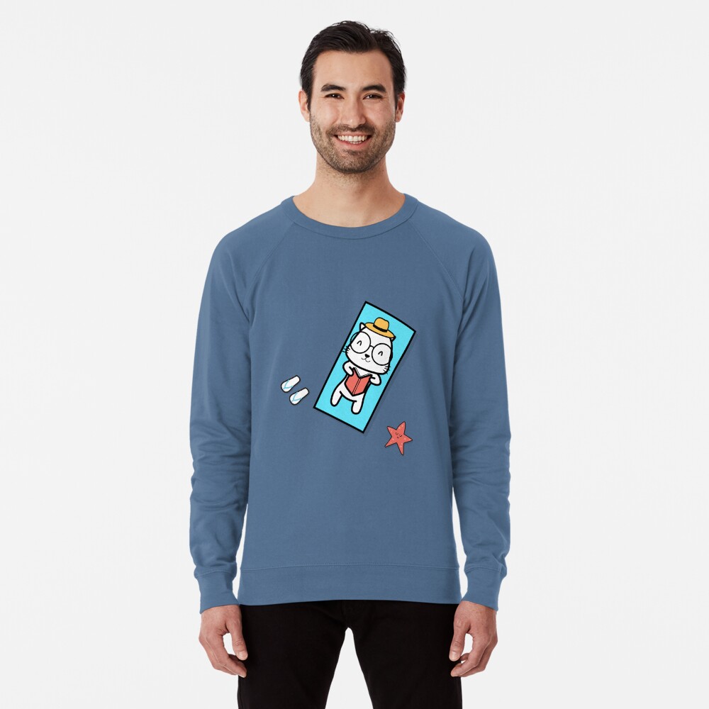 Item preview, Lightweight Sweatshirt designed and sold by cartoonbeing.