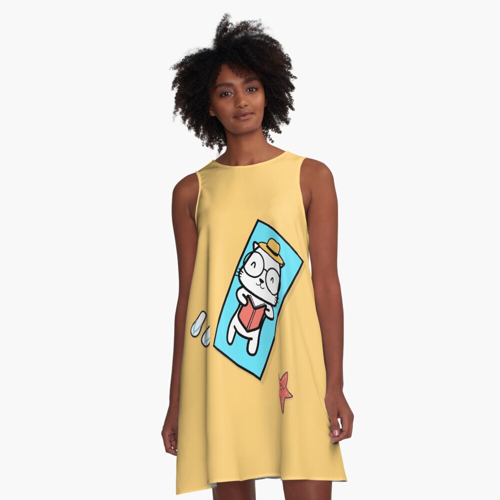 Item preview, A-Line Dress designed and sold by cartoonbeing.