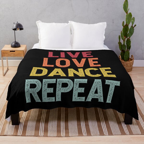 Item preview, Distressed Live Love Dance Repeat designed and sold by PeachesMommy.
