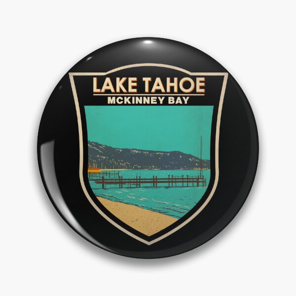 Item preview, Lake Tahoe McKinney Bay Badge designed and sold by KrisSidDesigns.