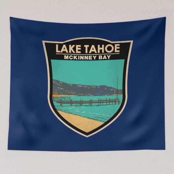 Item preview, Lake Tahoe McKinney Bay Badge designed and sold by KrisSidDesigns.