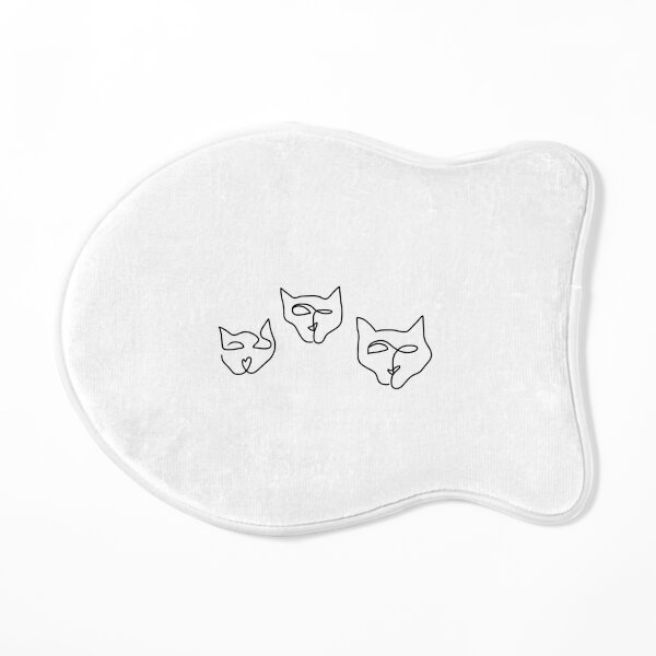 Cat Trio Cat Mat