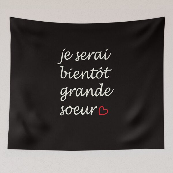 Item preview, je serai bientôt grande soeur designed and sold by toufikpromo.