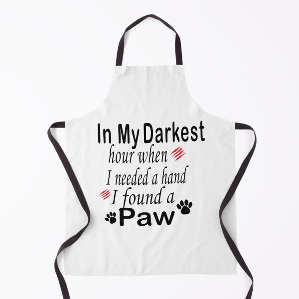 Item preview, In my Darkest hour when I needed a hand I found a paw funny t-shirt  designed and sold by Ami Ne.