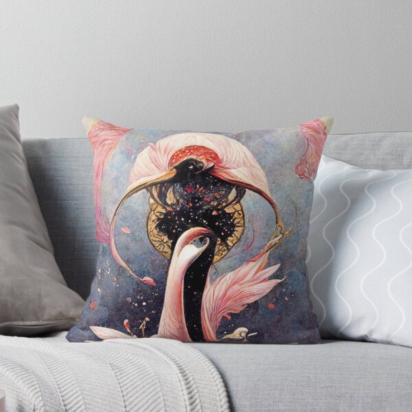 Item preview, flamingo couple dancing artwork designed and sold by WeirdStation.