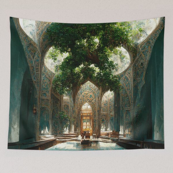 Item preview, Verdant Shrine designed and sold by Hypnofantasy.