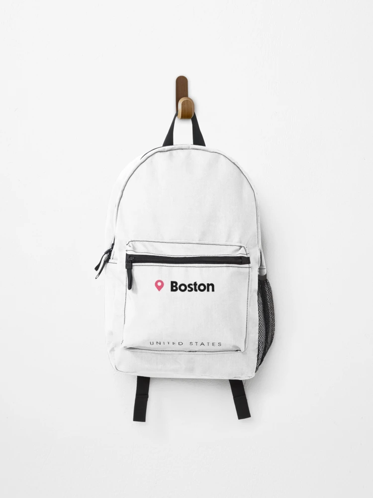 Thumbnail 1 of 3, Backpack, Boston Map designed and sold by Rajadrone.