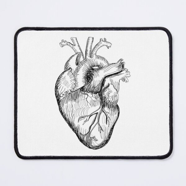 Item preview, Human Anatomy sketch poster | Human Anatomy heart t-shirt designed and sold by KARTICK DUTTA.