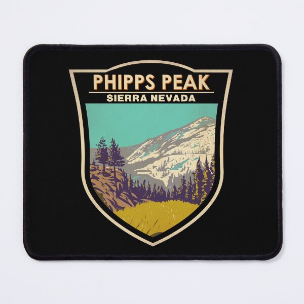 Item preview, Phipps Peak Sierra Nevada California Badge designed and sold by KrisSidDesigns.