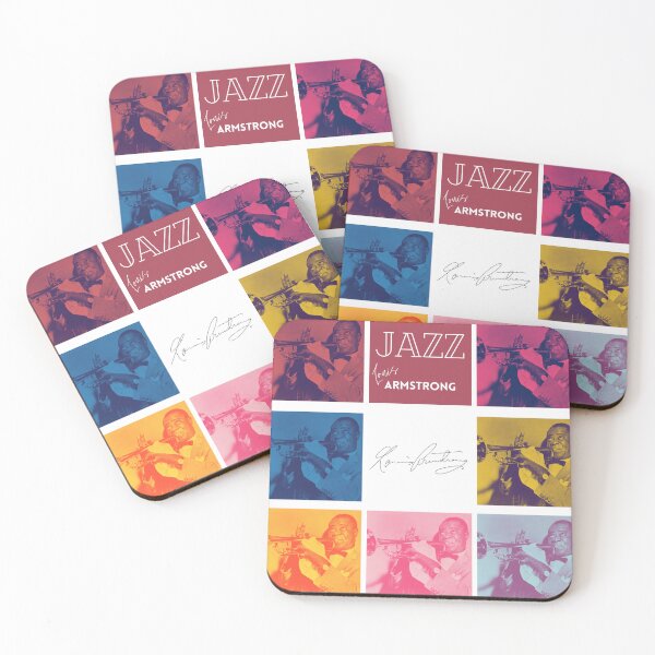 Item preview, Jazz music legends - Louis Armstrong designed and sold by Unfound Gem.