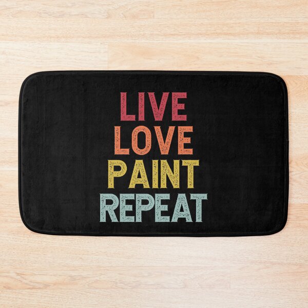 Item preview, Distressed Live Love Paint Repeat  designed and sold by PeachesMommy.