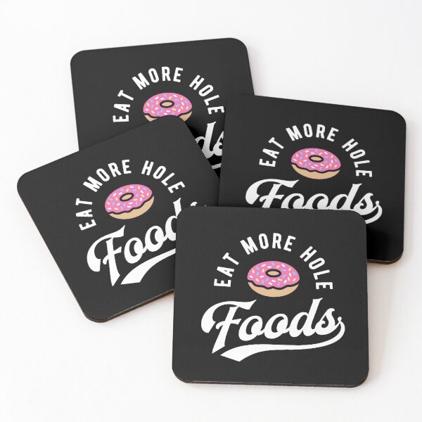 Item preview, Eat More Hole Foods - Pink Donut designed and sold by Brogress Project.