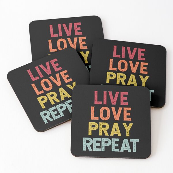 Item preview, Distressed Live Love Pray Repeat  designed and sold by PeachesMommy.