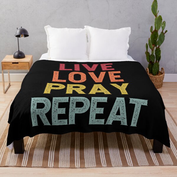 Artikelvorschau, Distressed Live Love Pray Repeat entworfen und verkauft von PeachesMommy.
