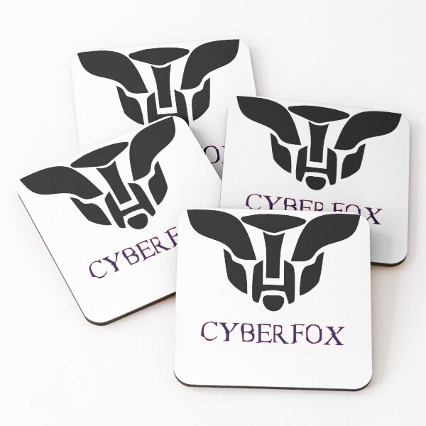 Item preview, CyberFox - the cyber fox in black with crouched ears designed and sold by Kminos.