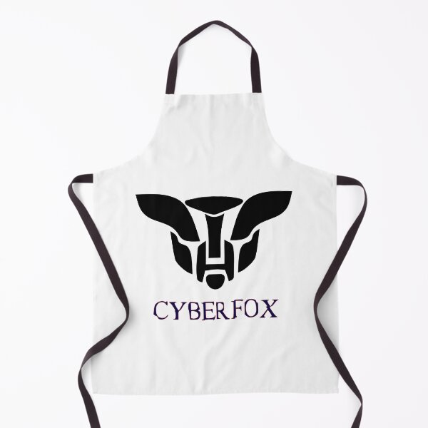 Item preview, CyberFox - the cyber fox in black with crouched ears designed and sold by Kminos.