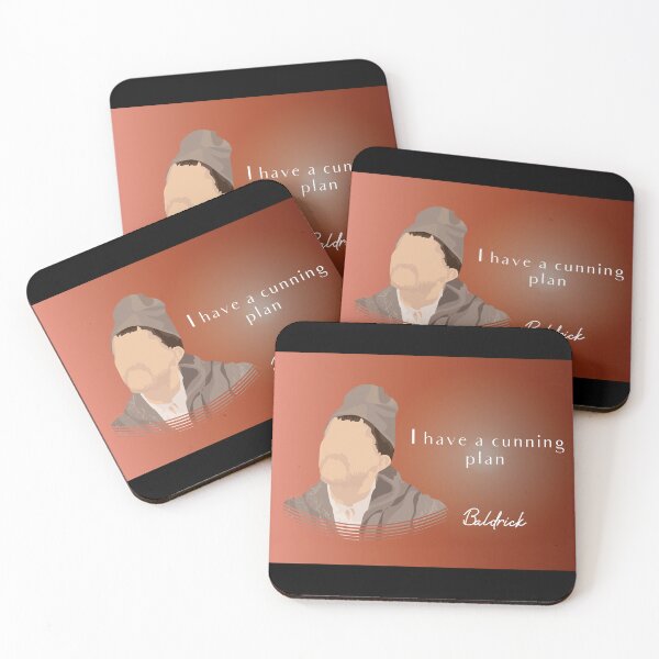 Item preview, I Have a Cunning Plan - Baldrick - Minimalist TV Art - Comedy Quote designed and sold by PopCultArcade.