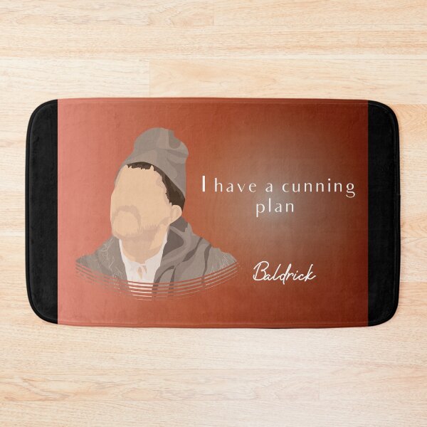 Item preview, I Have a Cunning Plan - Baldrick - Minimalist TV Art - Comedy Quote designed and sold by PopCultArcade.