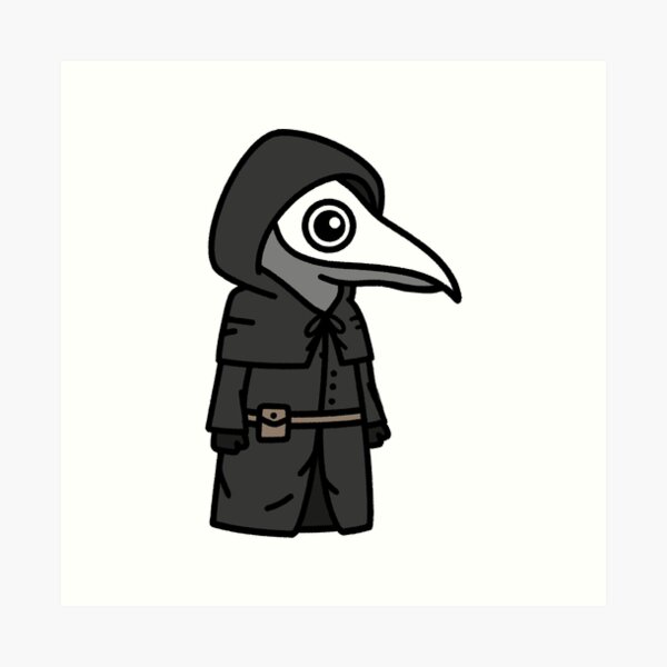 SCP-049 – Plague Doctor Figurine - Shop Art by Lauralien